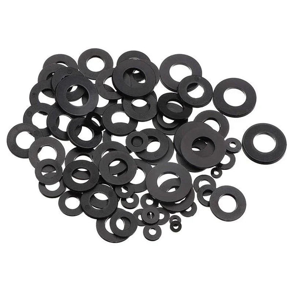 Assorted Nylon Washers Set Packed in Plastic Storage Box