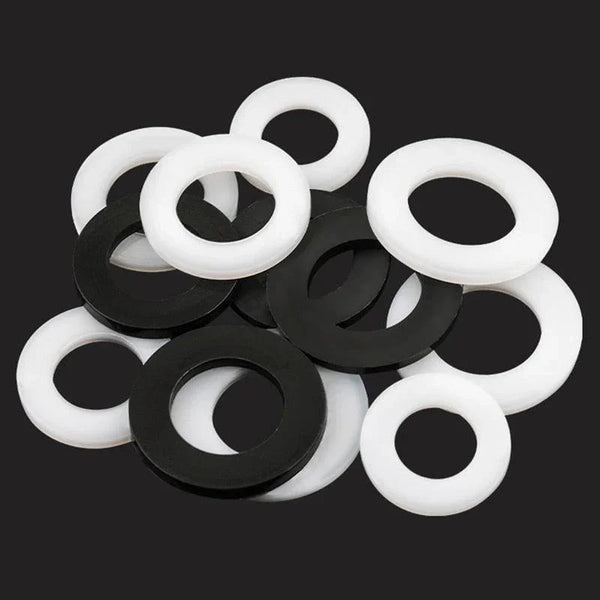 Nylon washers used in electronic insulation and PCB screw mounting