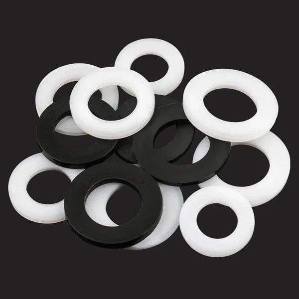 Nylon washers used in electronic insulation and PCB screw mounting