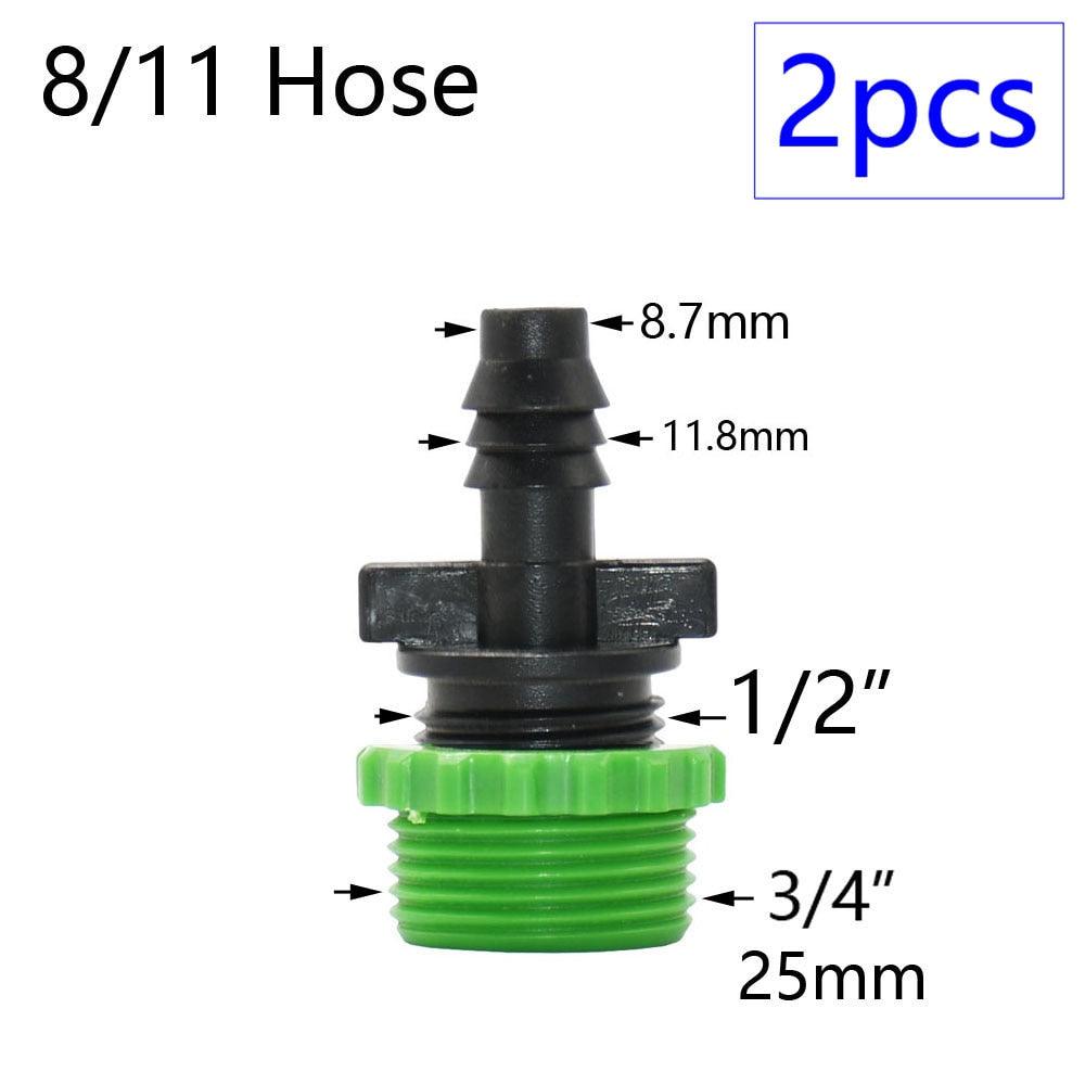 PE hose adapter used in farmland irrigation system