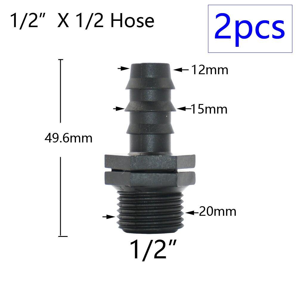 Packaging for 2pcs PE pipe connector adapter