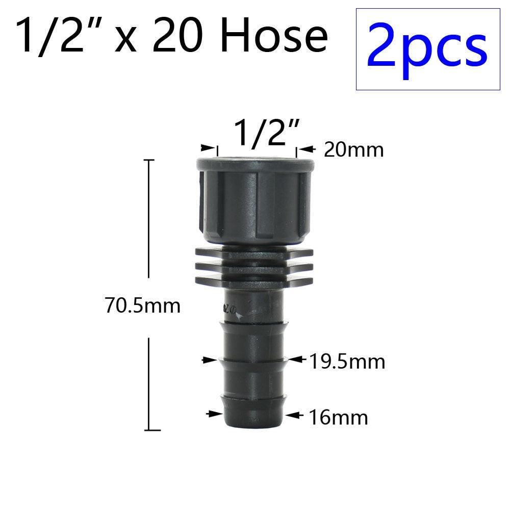 Comparison of quick-fit PE hose connector and traditional fittings