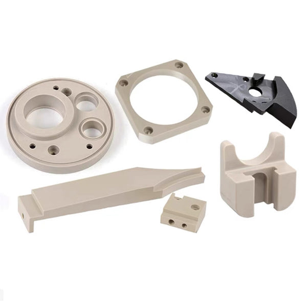 High-performance black PEEK sheet close-up showing smooth finish