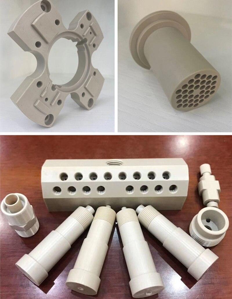 Chemical resistance test on PEEK plastic