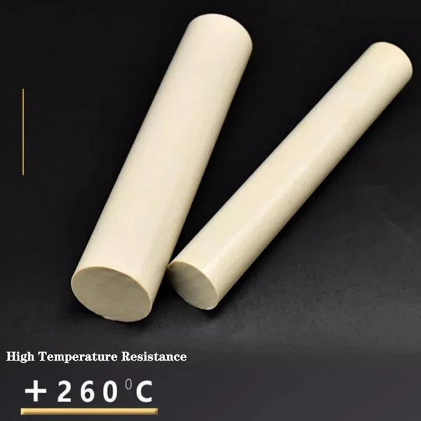 Custom machined PEEK rod for precision components