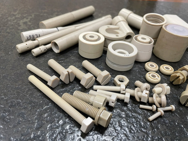 Custom CNC machining service for PEEK plastic rods