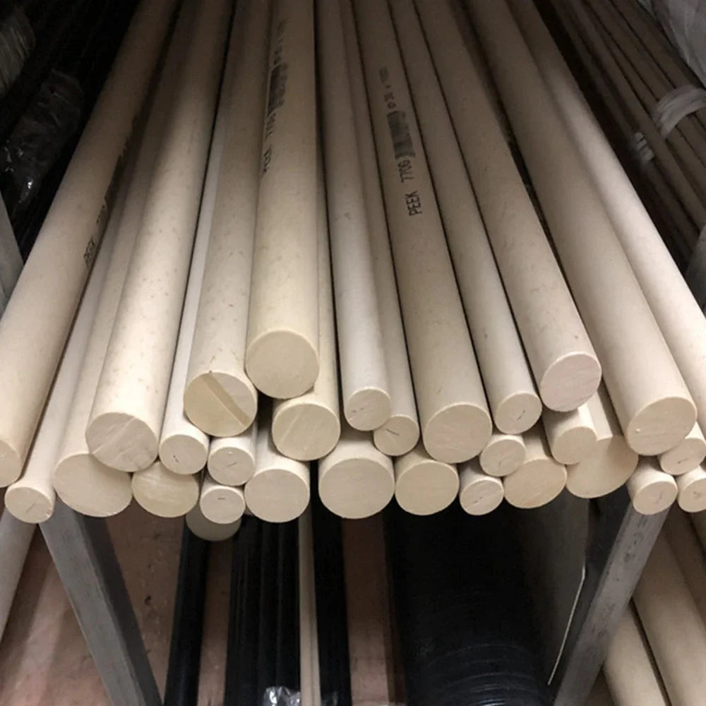 PEEK rods Ø1mm 1.5mm 2mm 2.5mm 3mm × 1m length comparison