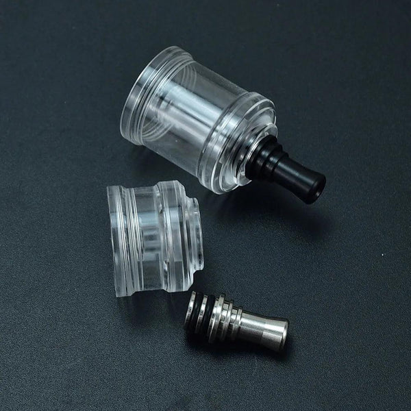 3.5ml PEI replacement vape tank in amber for 23mm mods