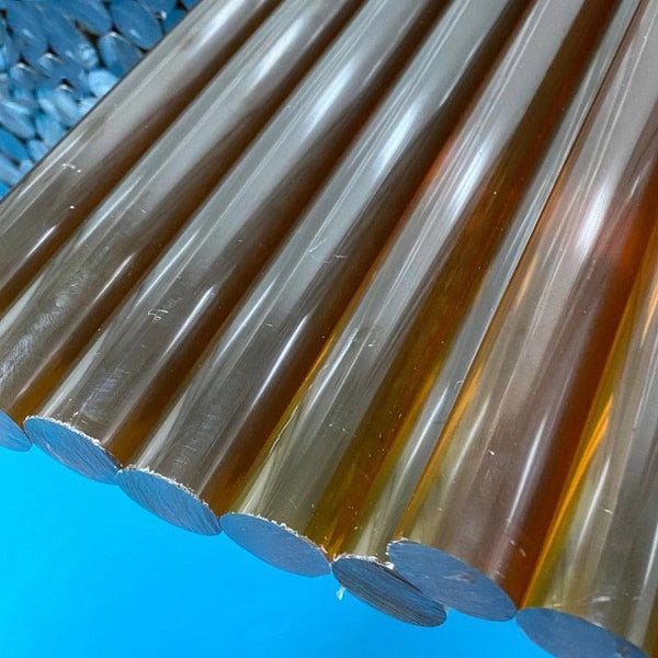 Custom cut and CNC-machined PEI rods – OEM services available