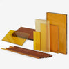 Amber PEI sheet polyetherimide plate — heat resistant plastic board for insulation and machining