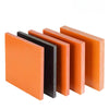 50 mm (1.97 in) phenolic insulation board, orange Bakelite cut-to-size sheet for industrial jigs