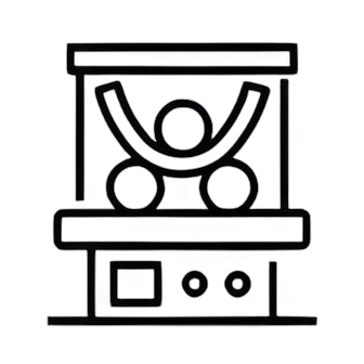 Icon representing our precise Plastic Bending services, used to create custom shapes, angles, and three-dimensional components from flat plastic sheets.