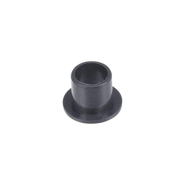 Pack of 1, 2, or 4 POM flanged sleeve bushings for robotics or CNC