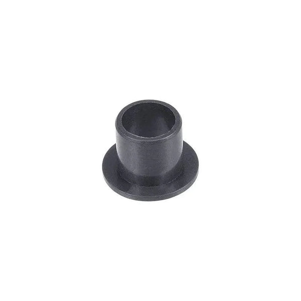 Pack of 1, 2, or 4 POM flanged sleeve bushings for robotics or CNC