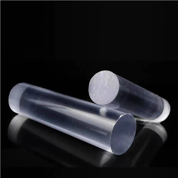 15mm clear polycarbonate rod – machinable and impact-resistant