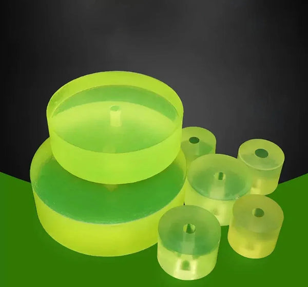 Size chart of PU round gasket sheets in mm and inch