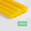 Colorful polyurethane hollow rods in red, blue, yellow, green, and black for toy and furniture applications