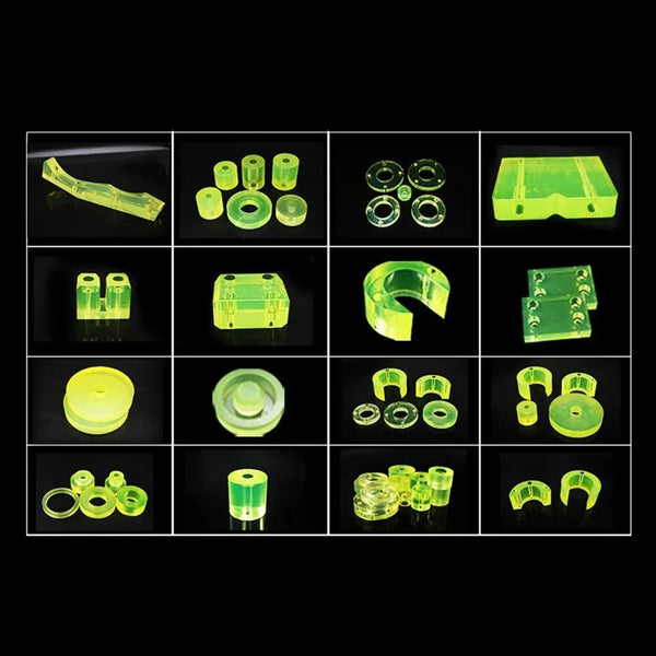 Bulk polyurethane hollow rods ready for delivery – available in stock