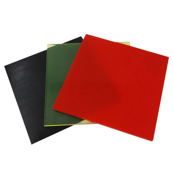 Custom-cut polyurethane rubber sheets for gaskets and industrial uses