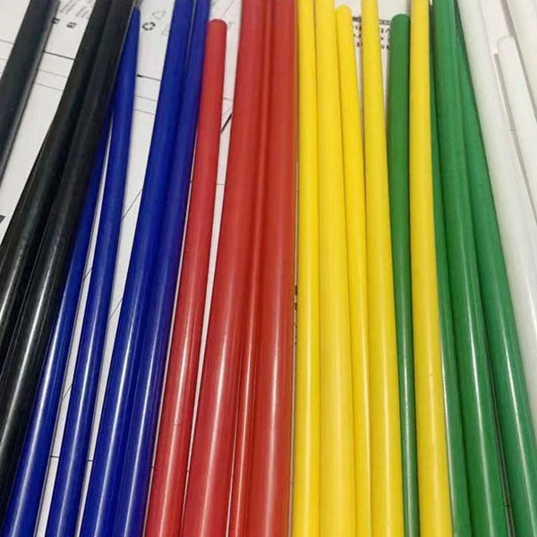 POM plastic rod used in CNC machining and lathe turning applications