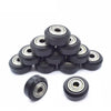Overview of 5PCS POM V-slot wheels with 625ZZ bearings for 3D printer upgrades