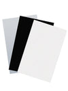 Frosted polypropylene (PP) sheet, white, A4 210×297 mm, 1.0 mm matte surface for DIY and signage