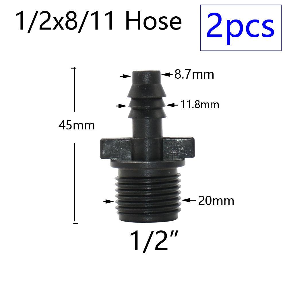 Pressure resistance testing of PE irrigation hose connectors