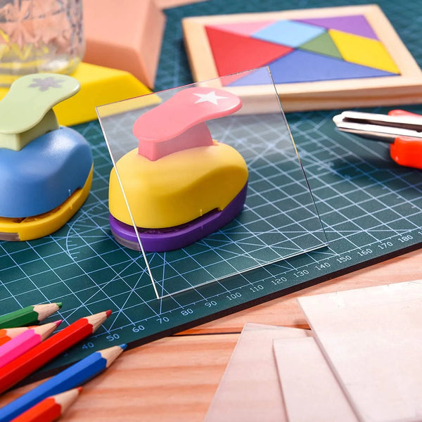 Point of sale product information cards made from clear acrylic with UV printing