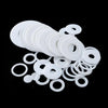 100pcs PTFE flat washers for pumps, compressors, and mixing kettles