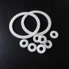 PTFE flat washer gasket 1.25mm thick, chemical and temperature resistant