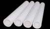 CNC machining white PTFE hollow rod for custom industrial applications