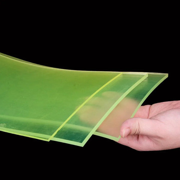 PU rubber sheet 200x200mm 2mm thick for damping and cushioning