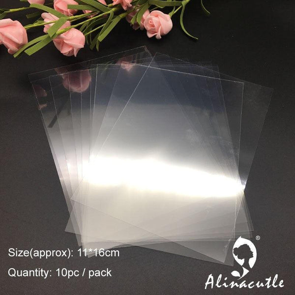 Transparent PVC Sheet Packaging – 10pcs and 5pcs Pack Options