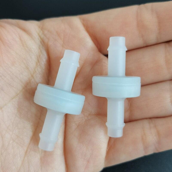 Internal structure of PVDF non-return valve with EPDM PTFE seals for ozone systems