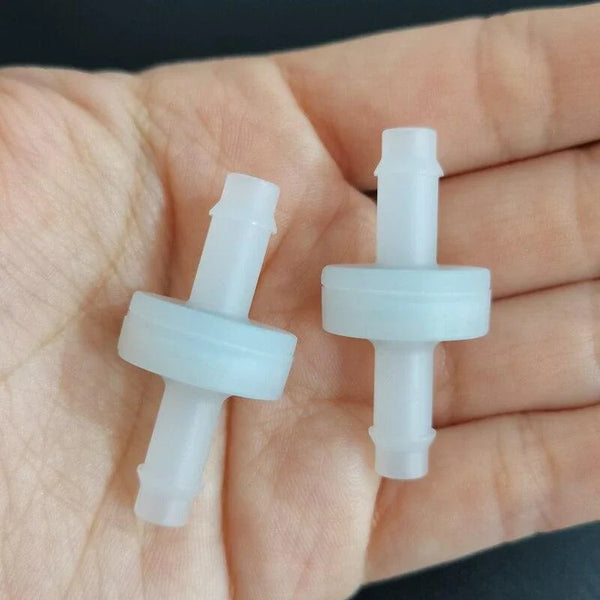 Internal structure of PVDF non-return valve with EPDM PTFE seals for ozone systems