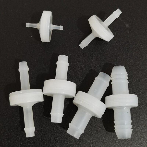 Size chart PVDF check valve NPT BSP 1/4 3/8 1/2 3/4 inch dimensions