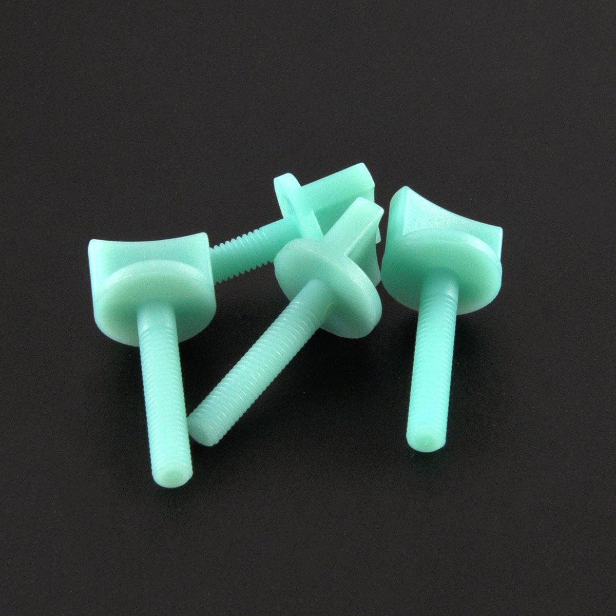 Nylon Thumb Screws Installed on RC Plane Fuselage