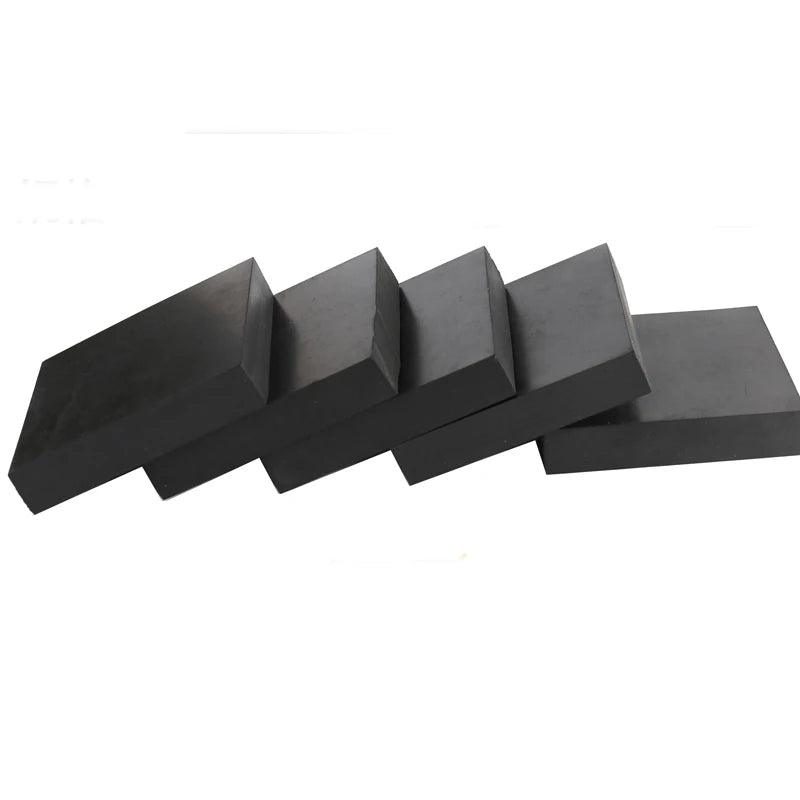 Rubber damping pad used under machinery to reduce vibration