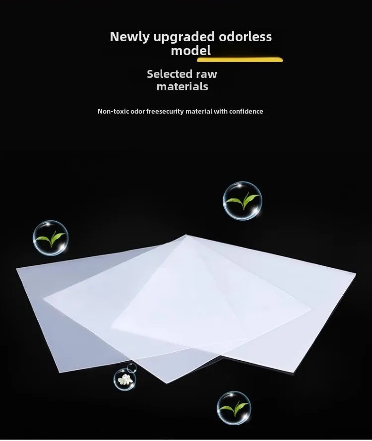 Silicone gasket sheet for machinery sealing and shock absorption