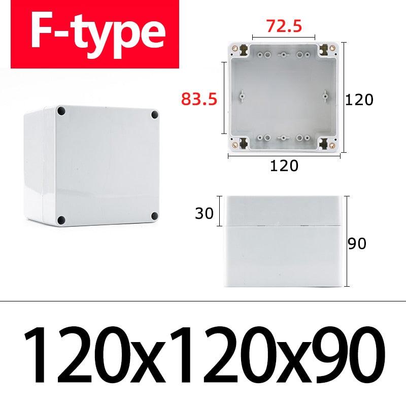 Small size ABS enclosure for compact electrical setups