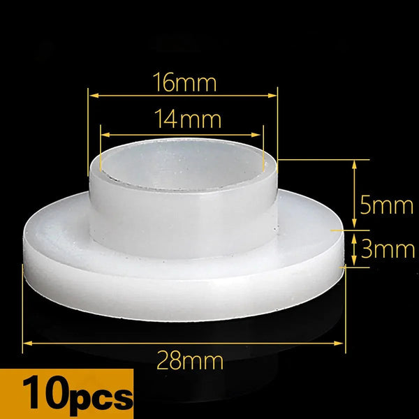 M10 Black Insulating Washer for Automotive Assemblies