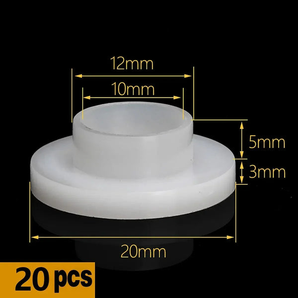 M6 Black Nylon Washer for Custom Machinery Parts