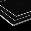 Clear heat-resistant polycarbonate sheet for CNC and gasket applications
