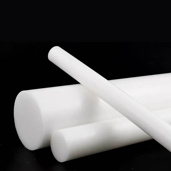 Durable UHMWPE plastic rod with high impact and wear resistance for machinery