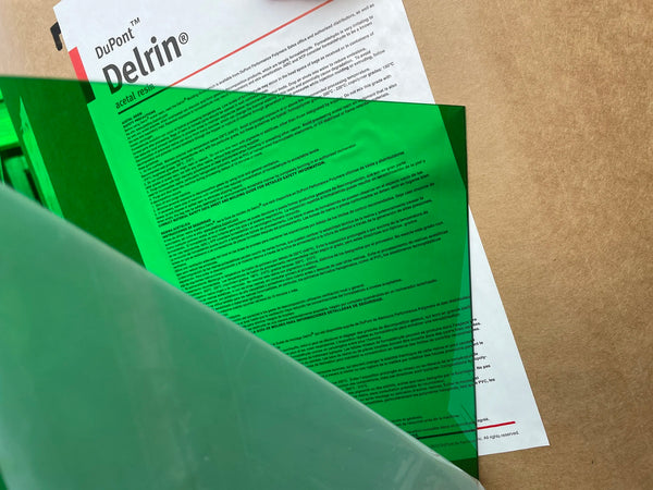 UV digital printing on colored translucent acrylic panel