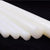 White nylon rods in multiple diameters for machining and DIY projects