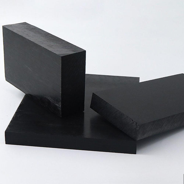 5mm white acetal POM sheet shown in flat format, suitable for laser cutting