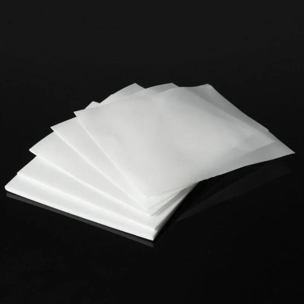 White PTFE film sheet 0.1mm non-stick Teflon for gasket and sealing