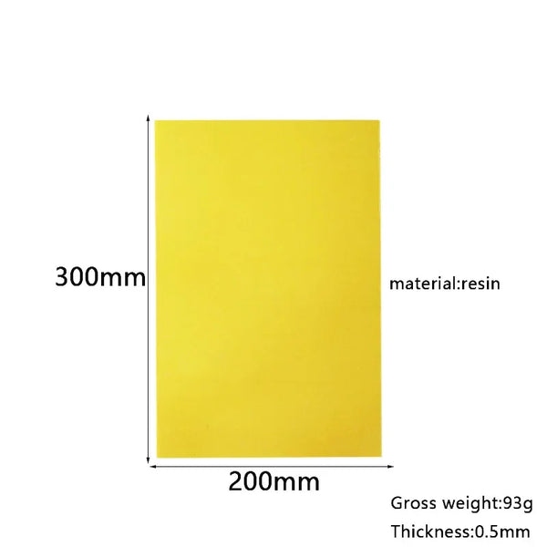 Yellow 3240 epoxy glass fiber insulation sheet for heat and electrical protection