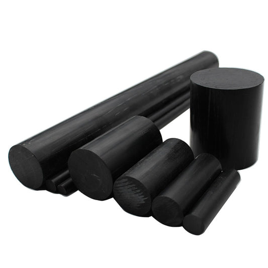 black ABS rods
